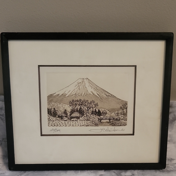 Mt. Fuji in the Spring Framed Print - Picture 1 of 6